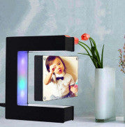 High Tech Magnetic Levitation Photo Frame E Shaped Creative Home Decoration