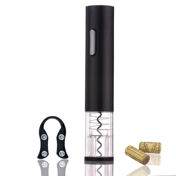 Automatic Electric Wine Bottle Corkscrew Opener With Foil Cutter Opener Kit