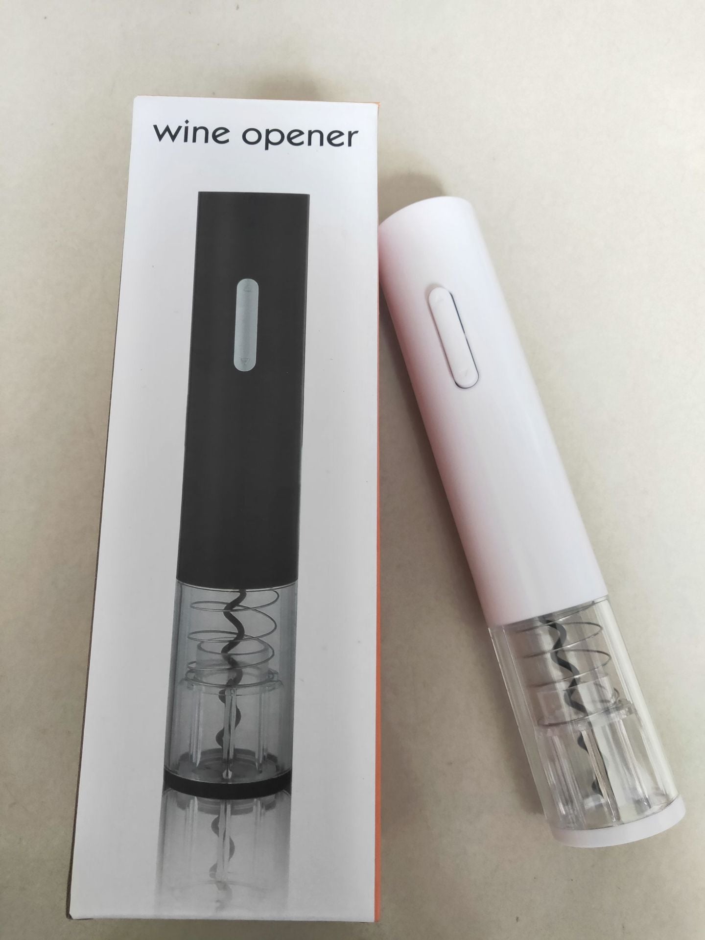Automatic Electric Wine Bottle Corkscrew Opener With Foil Cutter Opener Kit