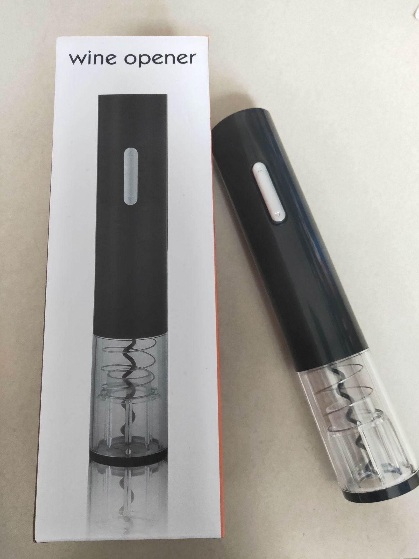 Automatic Electric Wine Bottle Corkscrew Opener With Foil Cutter Opener Kit