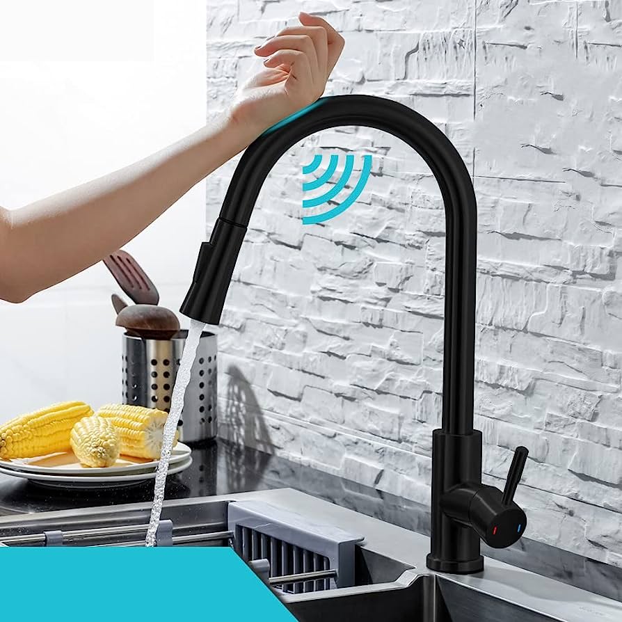 Kitchen Faucet Pull Out  Brushed Stainless Steel