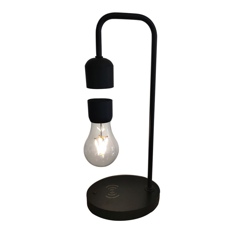 Magnetic Levitation LED Light Bulb Wireless Charging