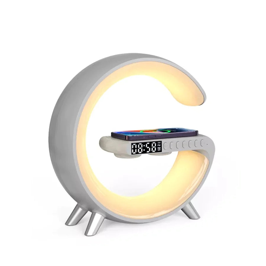 LED RGB Lamp Speaker APP Control Wireless Charger
