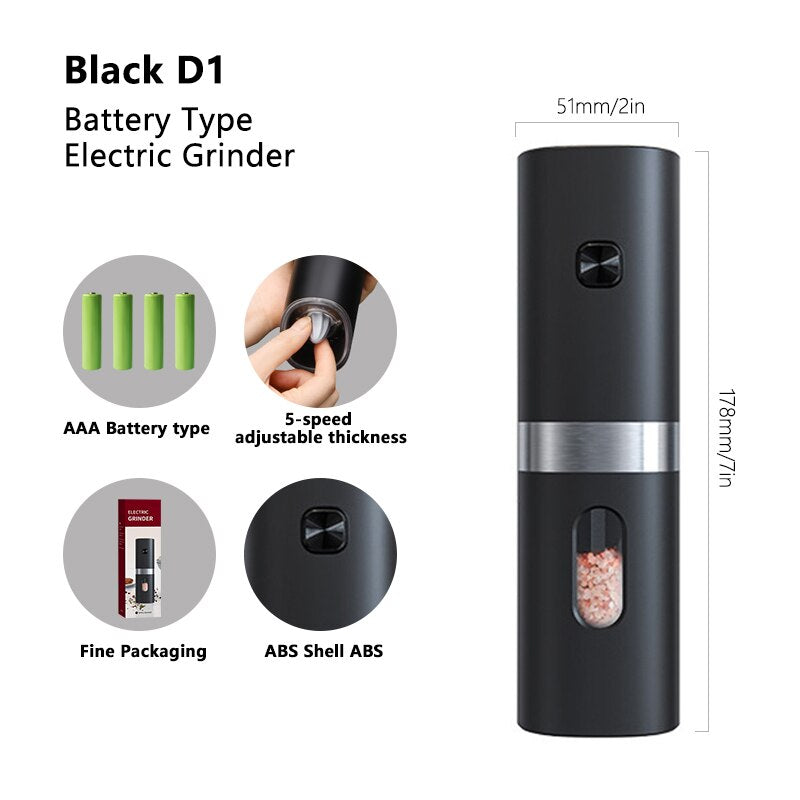 Automatic Electric Pepper& Spice Grinder