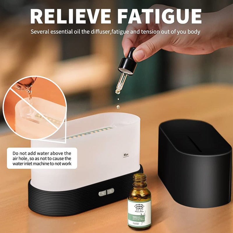 Flame Air Ultrasonic Aromatherapy Humidifiers