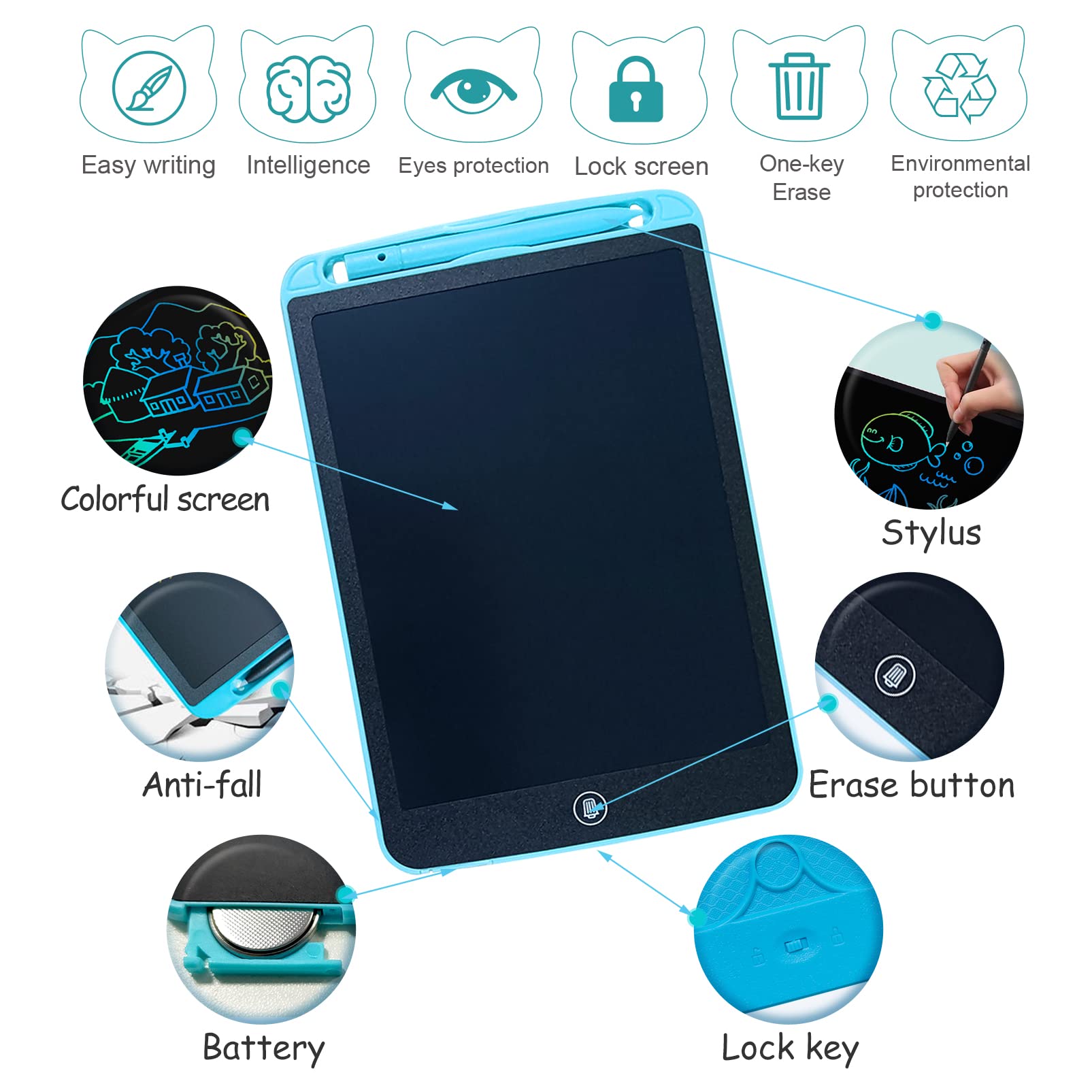 Awesome LCD Writing Tablet Drawing Board