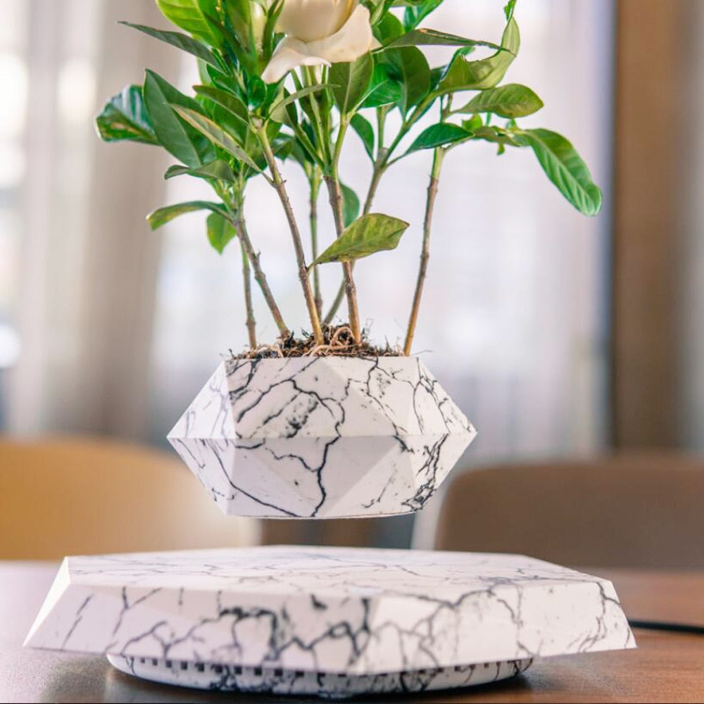 Levitating Air Bonsai Rotating Flower Pot