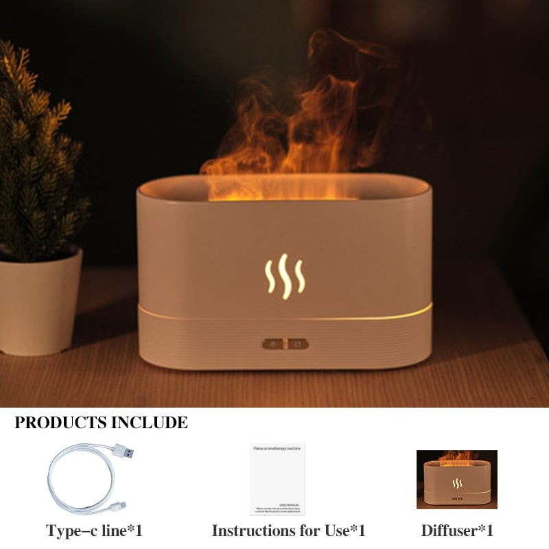 Flame Air Ultrasonic Aromatherapy Humidifiers