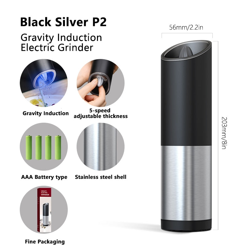 Automatic Electric Pepper& Spice Grinder