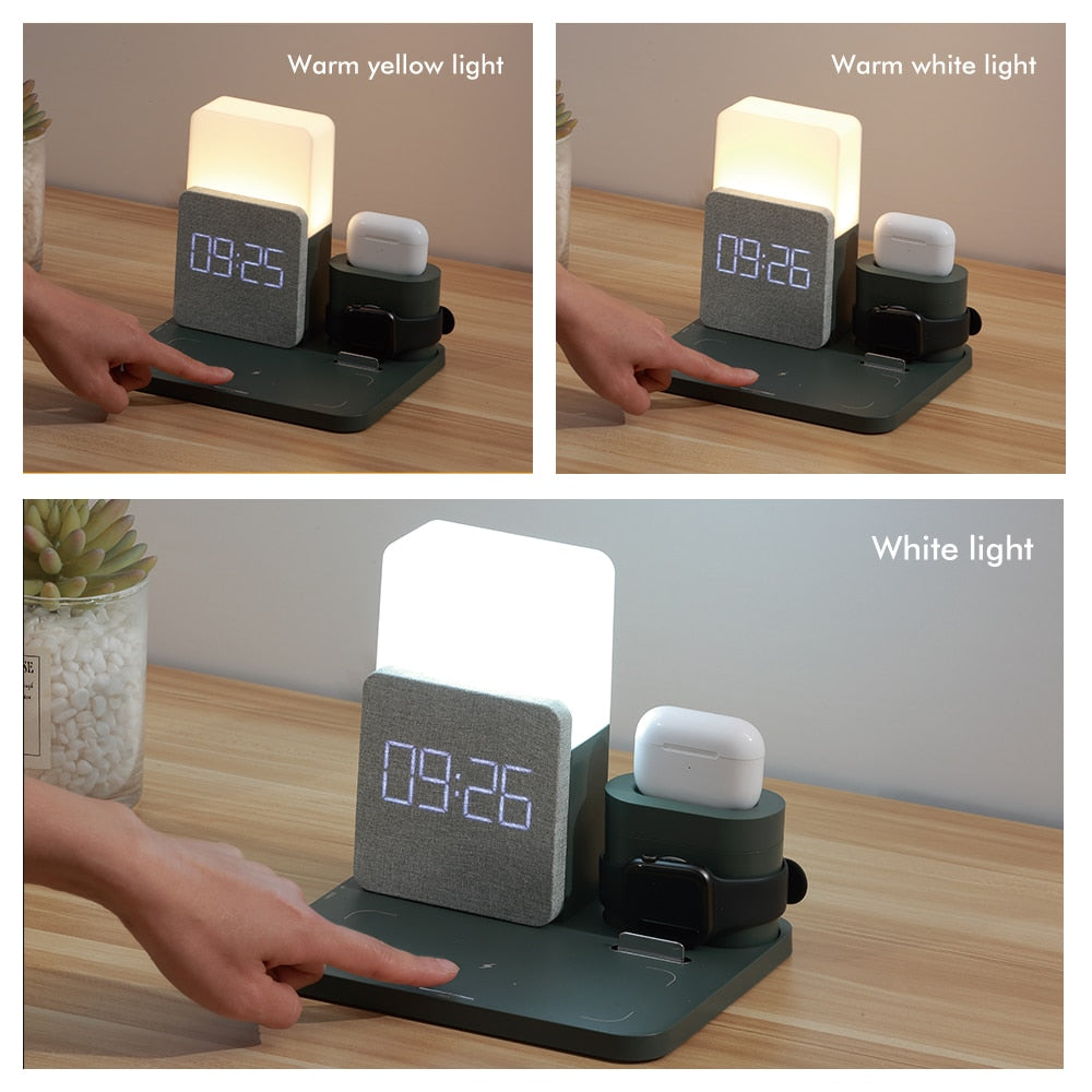 Upgraded 15W Wireless Charging Dock Station