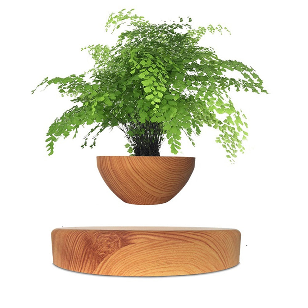 Levitating Air Bonsai Rotating Flower Pot