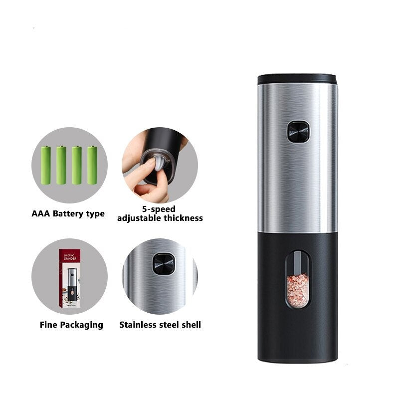 Automatic Electric Pepper& Spice Grinder