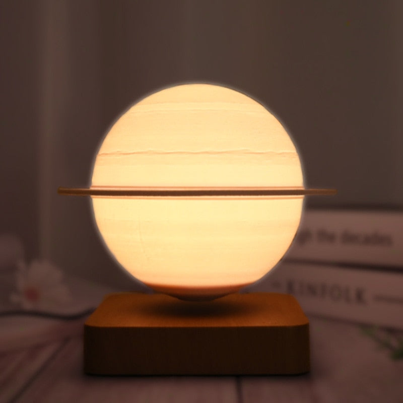 3D Saturn Magnetic Levitation Ball Lamp
