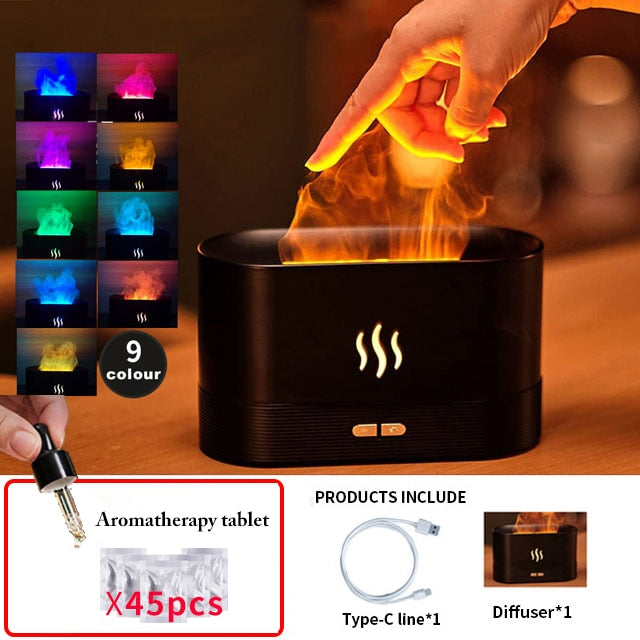 Flame Air Ultrasonic Aromatherapy Humidifiers