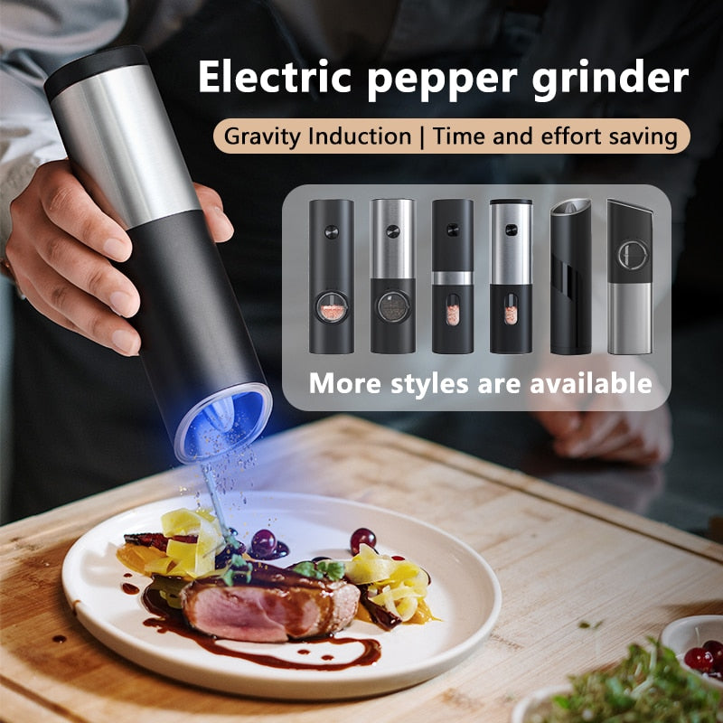 Automatic Electric Pepper& Spice Grinder