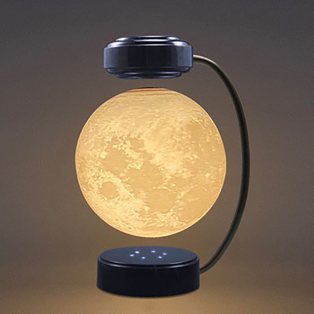 3D LED Moon Levitating & Rotating Ball Lamp