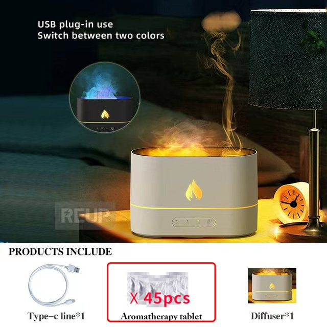 Flame Air Ultrasonic Aromatherapy Humidifiers