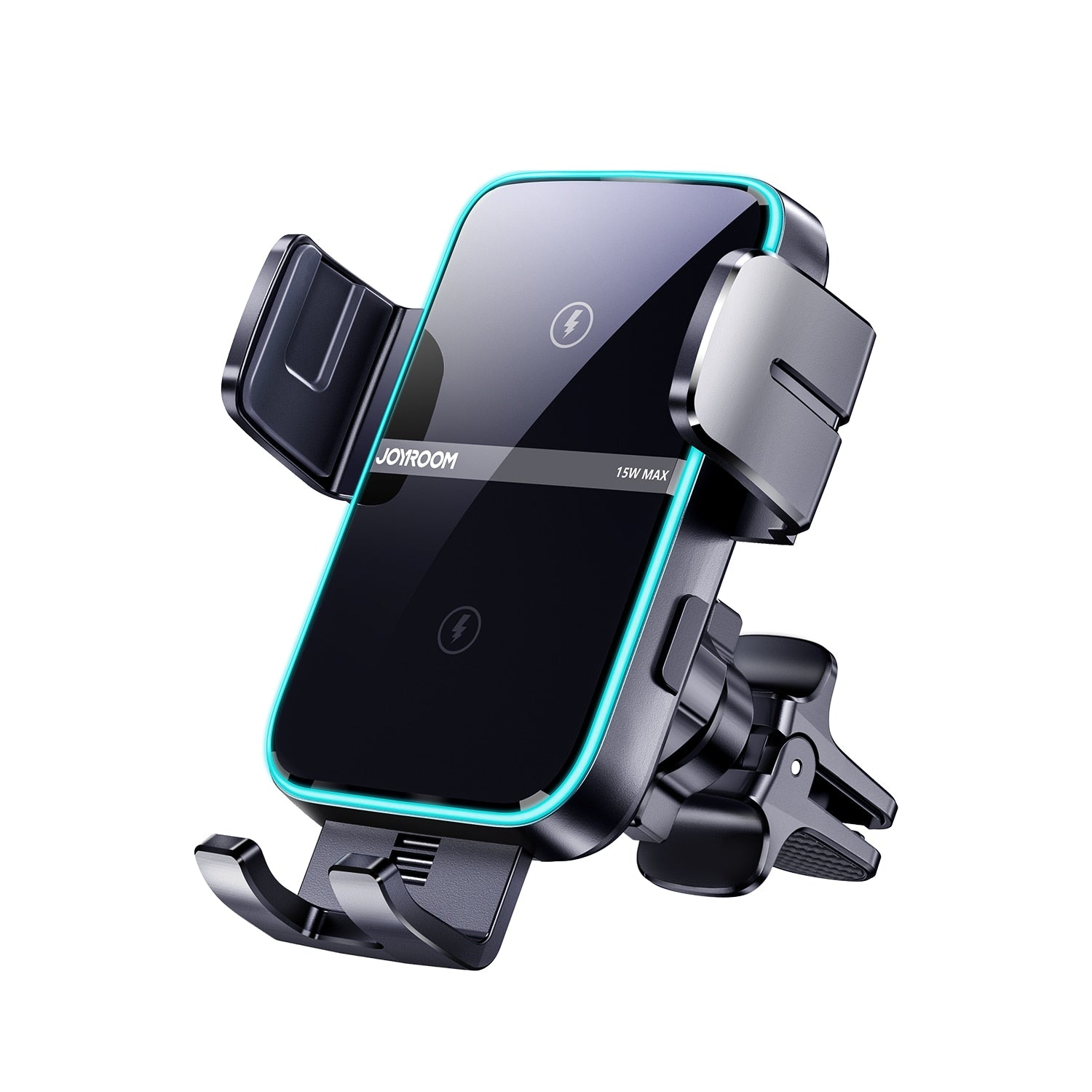 Car Dual Coil Fast Wireless Charging Phone Holder