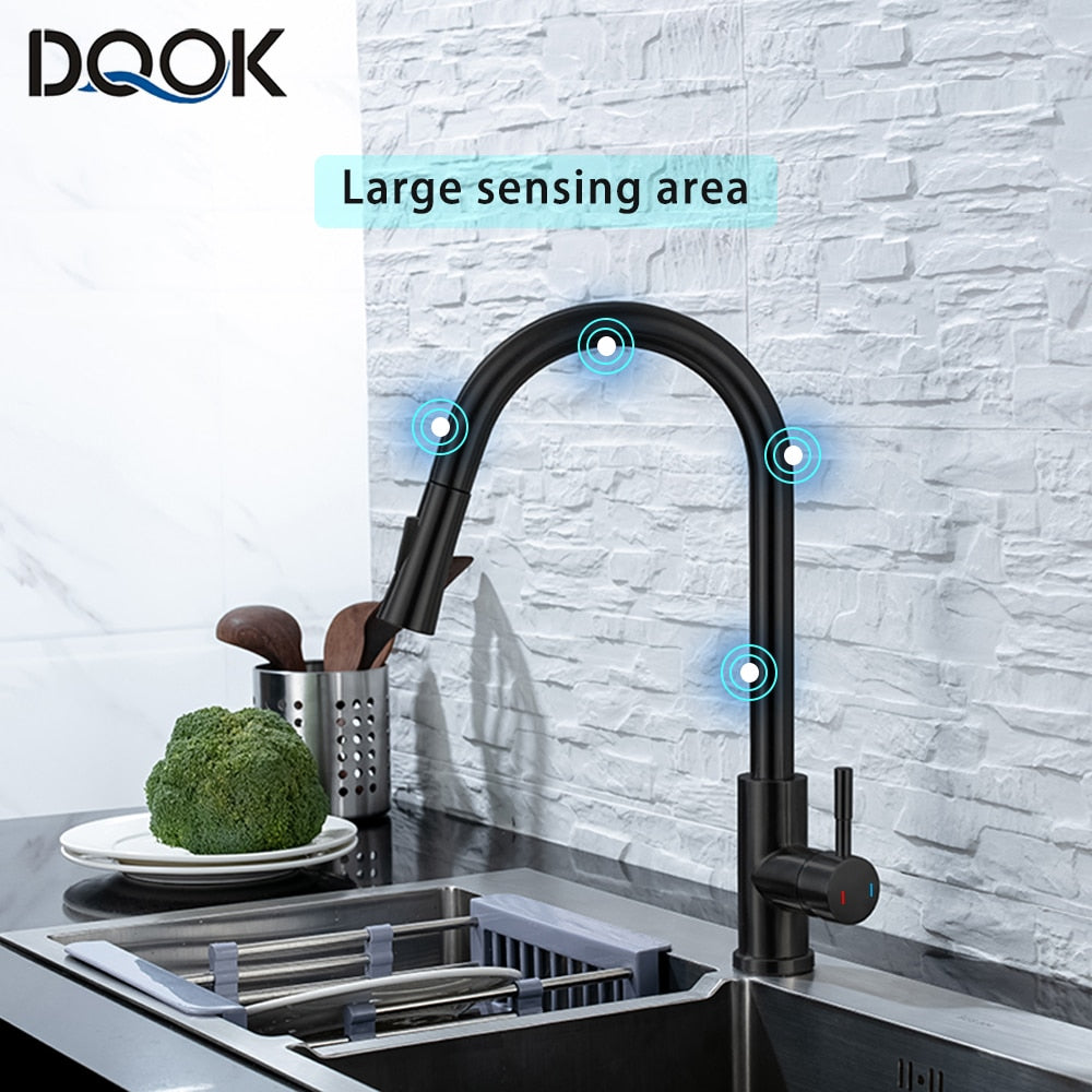 Kitchen Faucet Pull Out  Brushed Stainless Steel