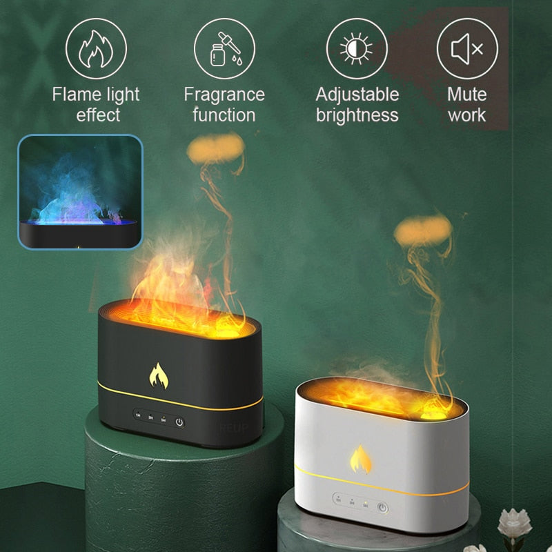 Flame Air Ultrasonic Aromatherapy Humidifiers