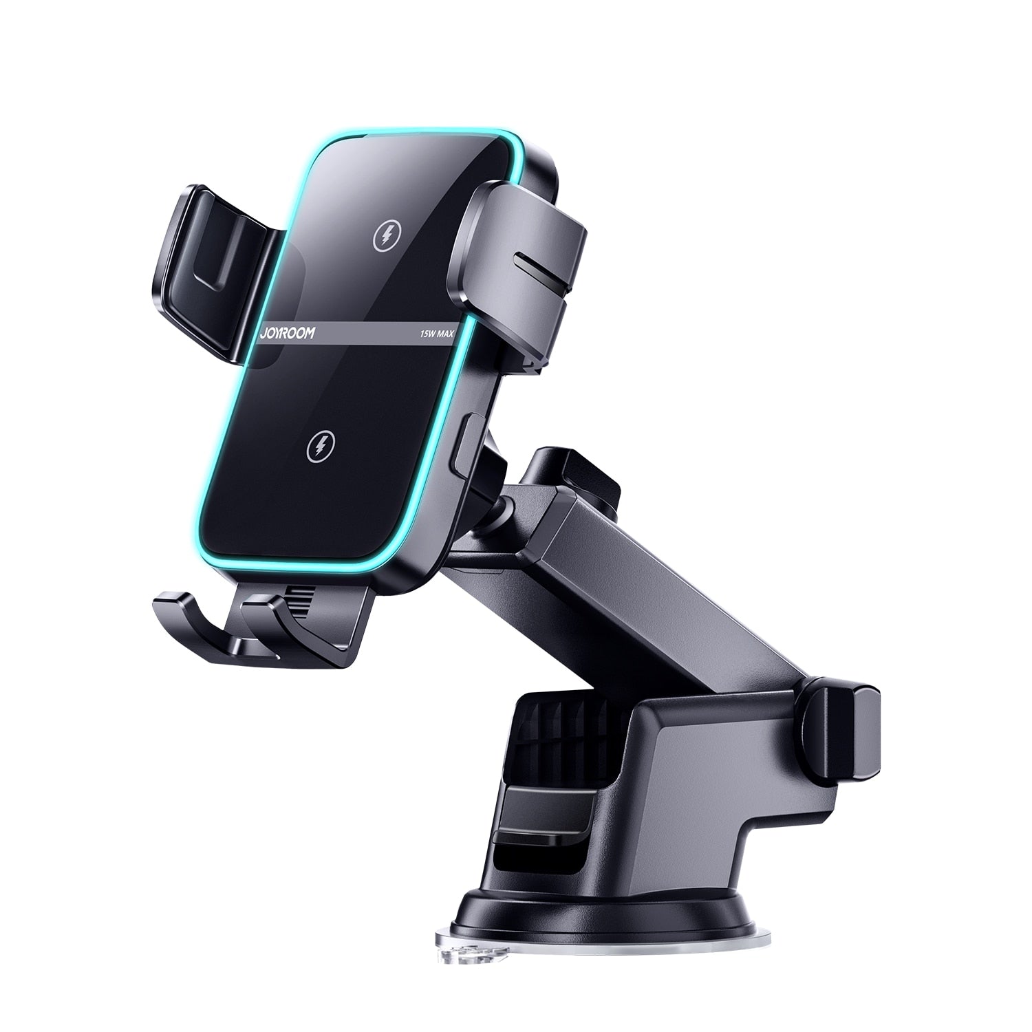Car Dual Coil Fast Wireless Charging Phone Holder