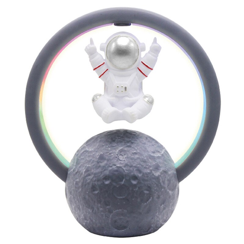 RGB Led Astronaut Speaker Levitation Rechargeable Lamp