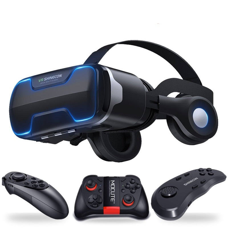3D VR glasses headset (Optional controller)