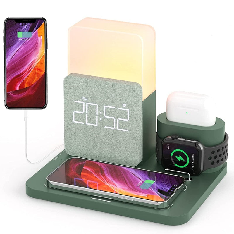 Upgraded 15W Wireless Charging Dock Station